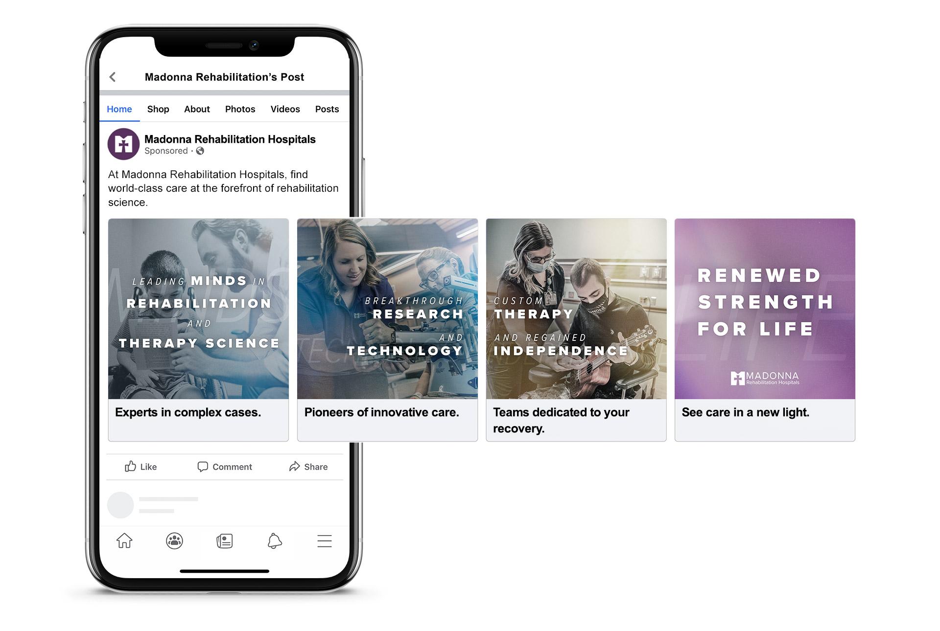 See Care in a New Light Social Carousel