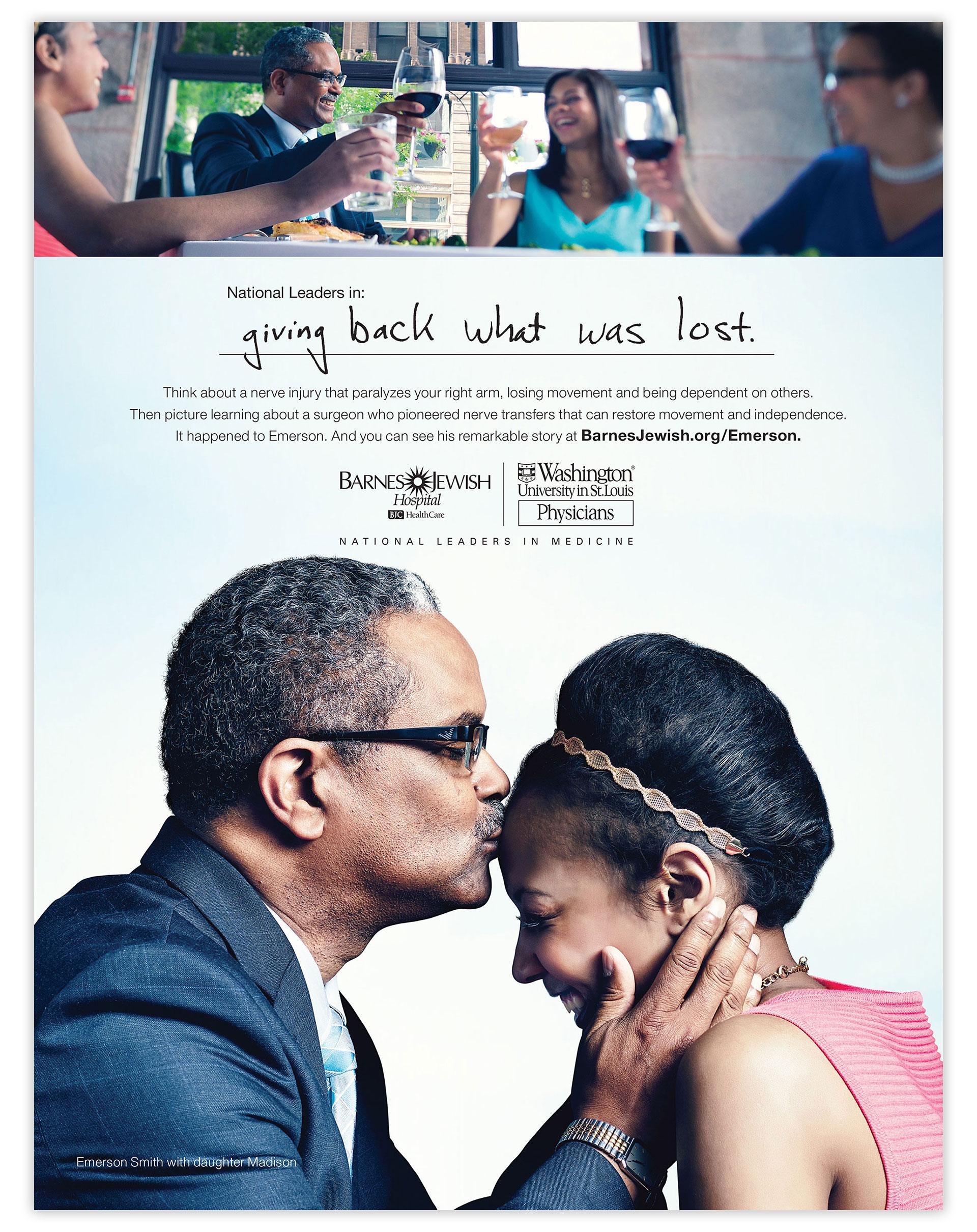 Barnes-Jewish: National Leaders in Medicine Print Ad