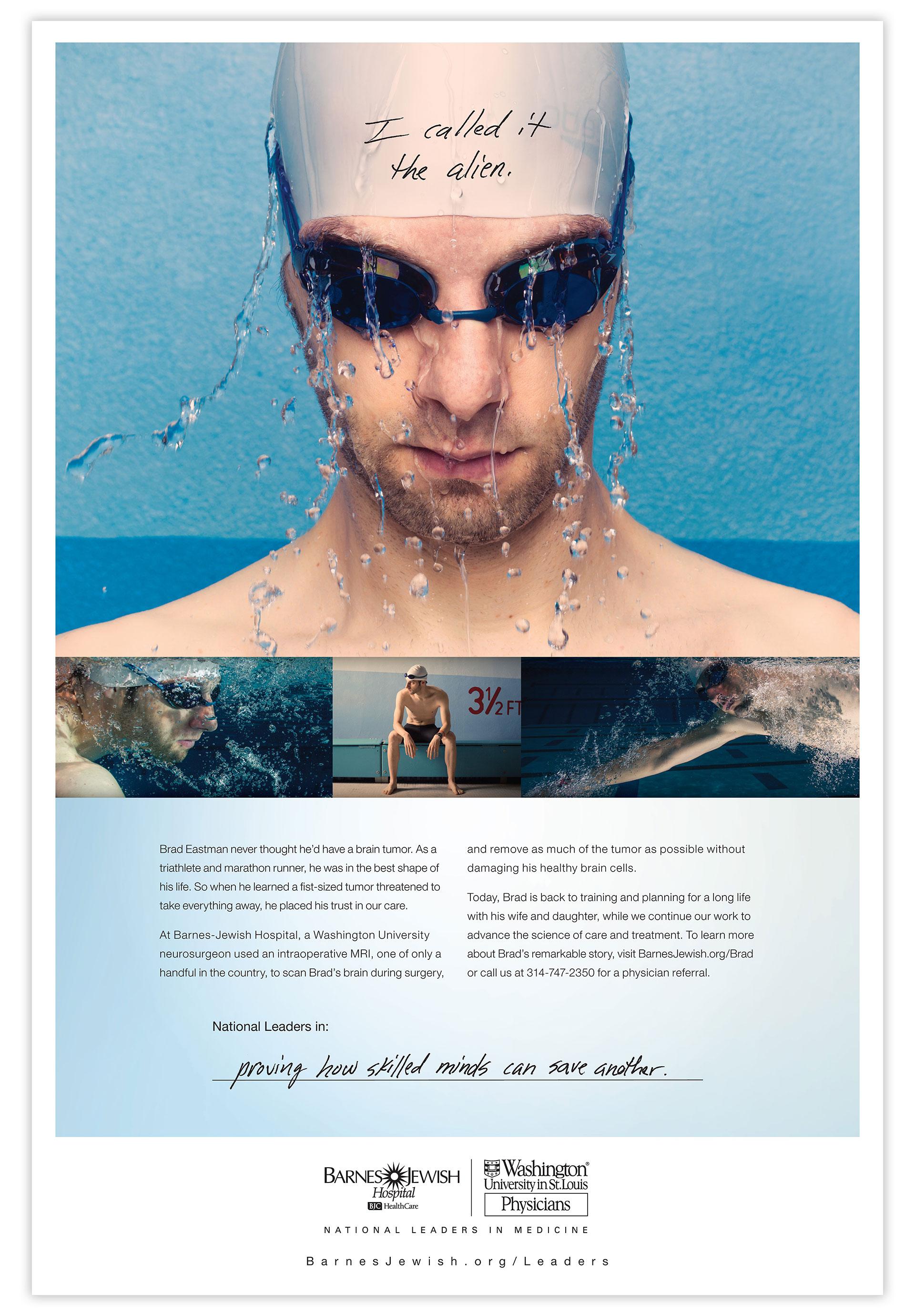 Barnes-Jewish: National Leaders in Medicine Print Ad